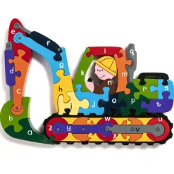 Alphabet Jigsaws | Alphabet Digger Puzzle