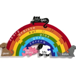 Alphabet Jigsaws | Rainbow in Irish Jigsaw Puzzle