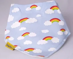 Babyboo Rainbows Bandana Bib