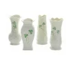 Belleek | Mini Shamrock Vase | Set of 4