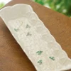 Belleek Shamrock Mint Tray