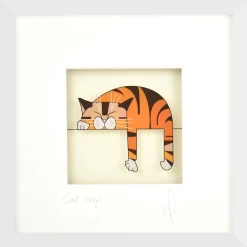 Black Hen Designs Cat Nap Ginger