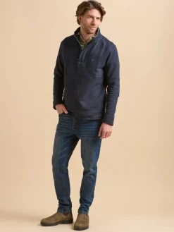 Brakeburn Navy Quarter Zip