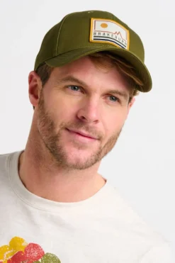 Brakeburn Patch Cap , Khaki