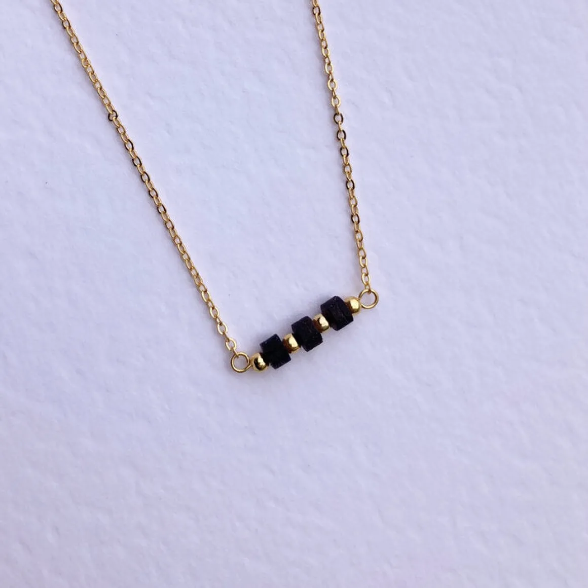 Deeca 18kt Gold Plated Beaded Necklace