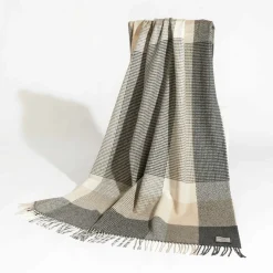 Foxford Downpatrick Cashmere and Lambswool Throw
