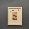 Fuchsia Tile Frame
