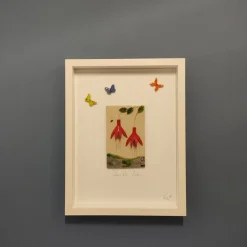 Fuchsia Tile Frame