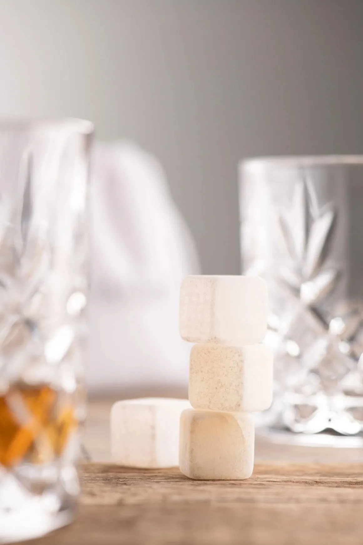 Galway Crystal | Cooling Stones - White