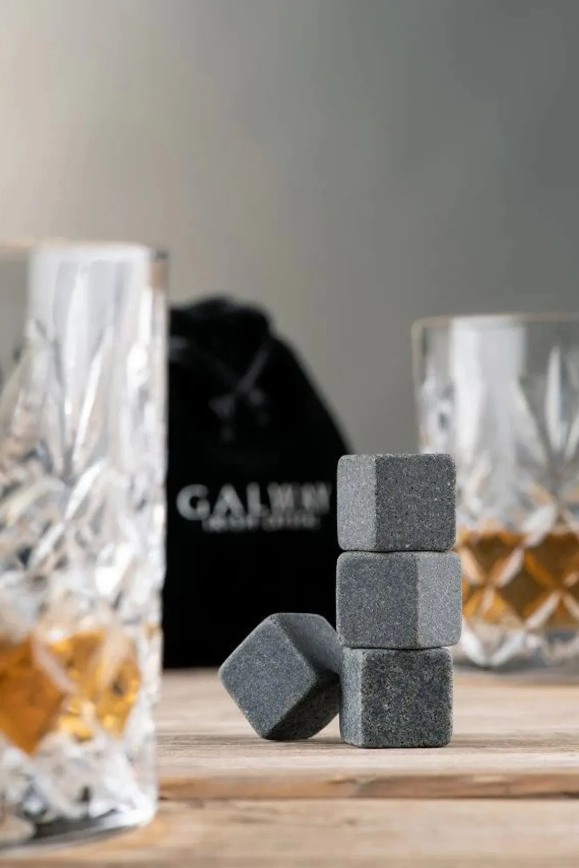 Galway Crystal | Whiskey Stones Gift Set