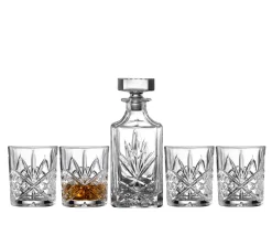 Galway Crystal Inisheer Decanter Set