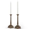 Genesis Oriental Candle Holders S/2