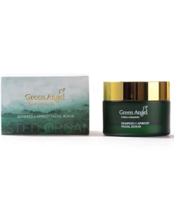 Green Angel , Seaweed & Apricot Facial Scrub