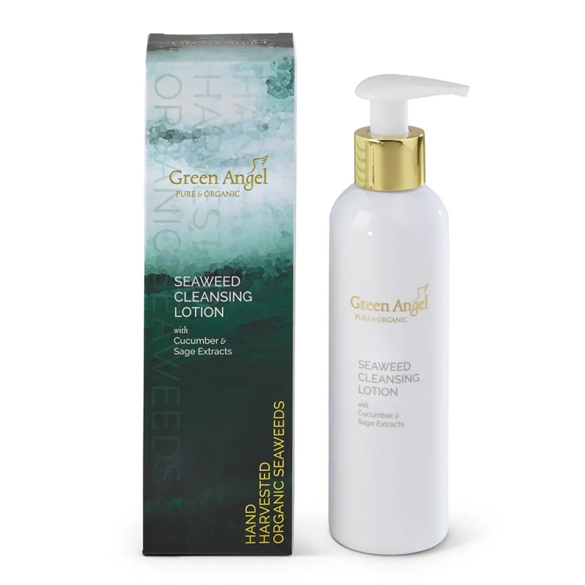 Green Angel | Seaweed Cleansing Lotion With Cucumber & Sage Extracts