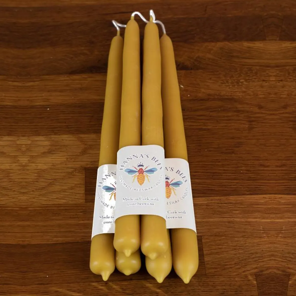 Hanna's Bees Dinner Candles