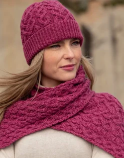 Hearts Hat , Magenta