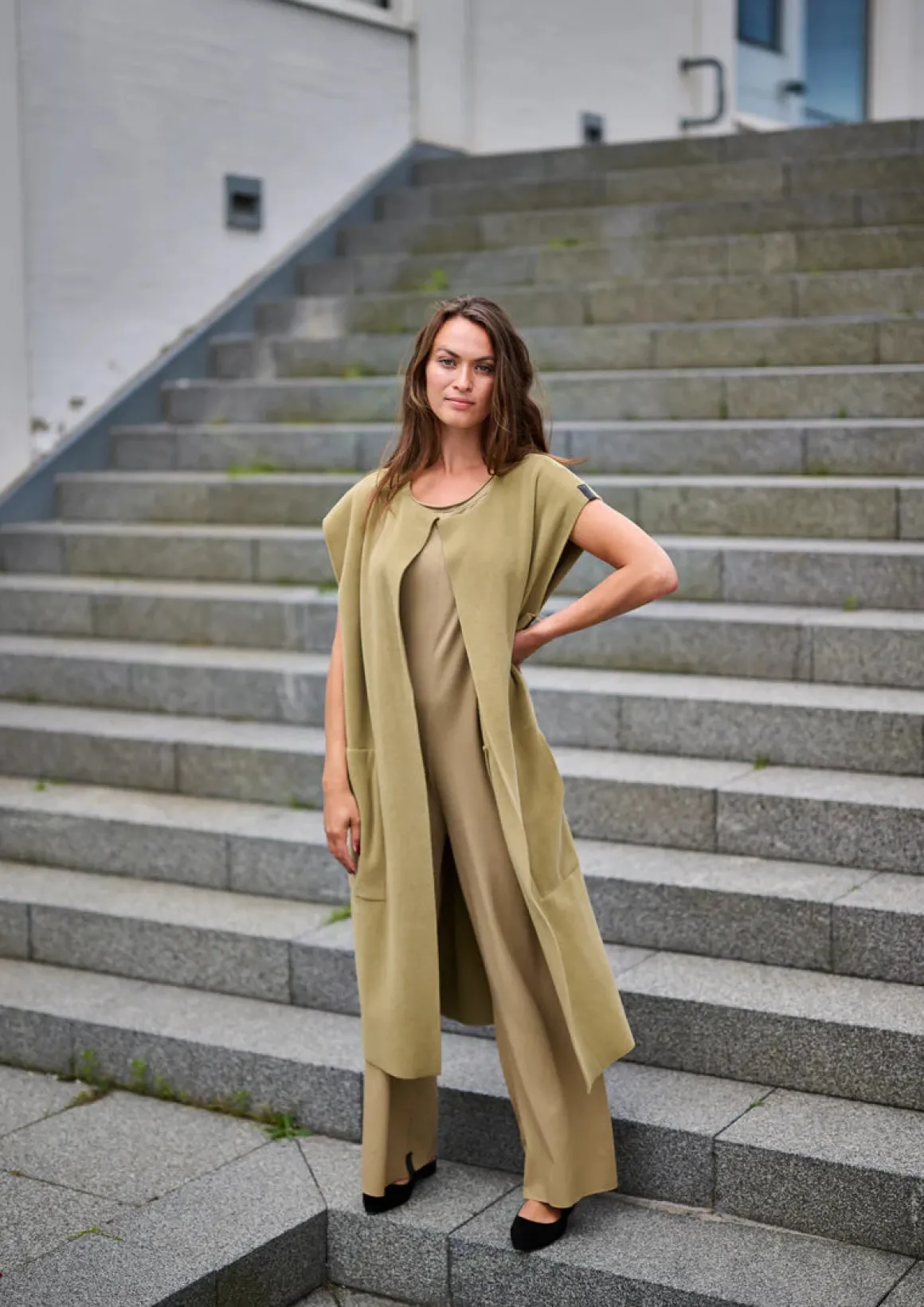 Henriette Steffensen Long Vest