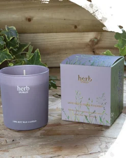 Herb Dublin | Lavender and Fresh Rosemary Boxed Candle