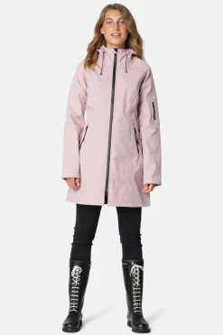 Ilse Jacobsen Rain37 Coat , Adobe Rose