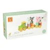 Irish Creative Stamping Farm Animal Puzzle Train