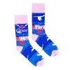 Irish Socksciety | Galway Socks - Blue & Pink