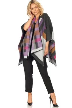 Jimmy Hourihan Shawl With Colour Blocking