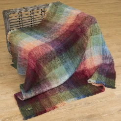 John Hanly Mohair Throw , Watercolour Monet