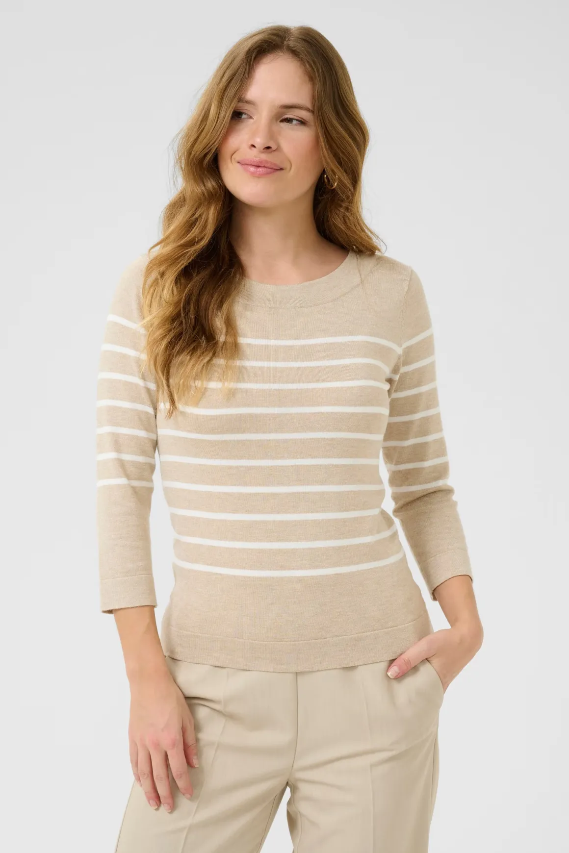 Kaffe KA Lizza Boatneck Pullover