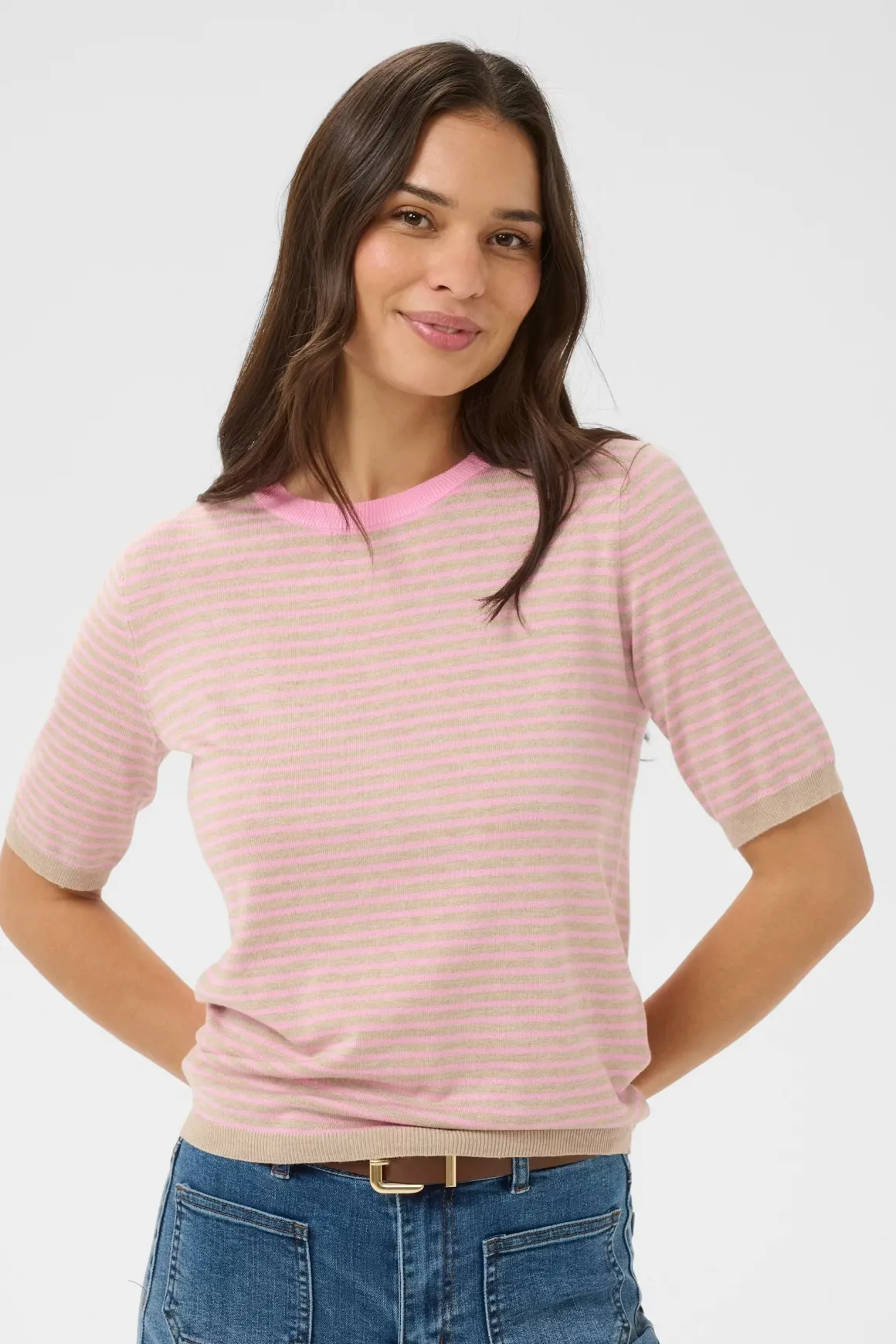 Kaffe KAllizza Stripe Pullover