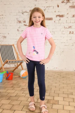 Lighthouse | Mollie Cotton Leggings |Navy