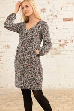 Lighthouse Isla Print Dress , Red Apple