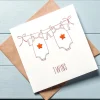 Little Paper Mill Twins Card
