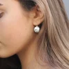 Mary-K Silver Cornflake Earrings