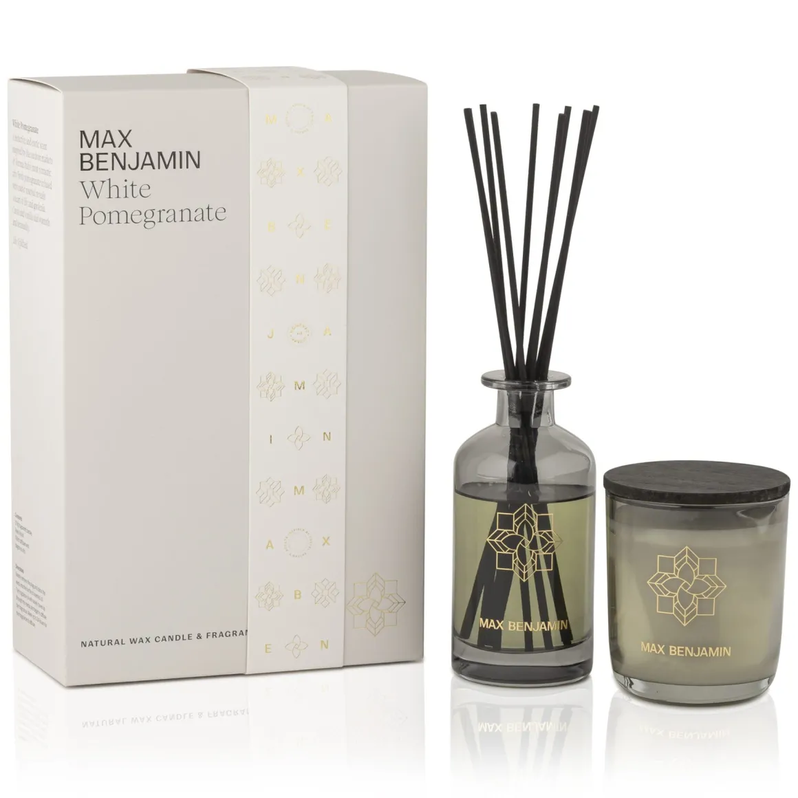 Max Benjamin White Pomegranate Set