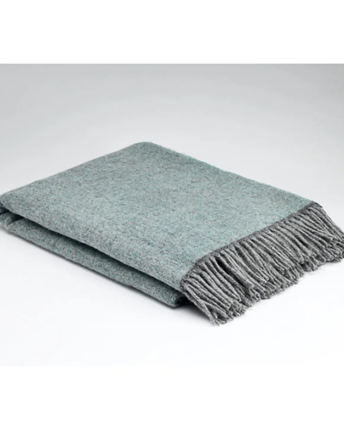 McNutt of Donegal Cosy Throw , Aqua