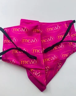Meab | Silk Face Mask - Hot Pink