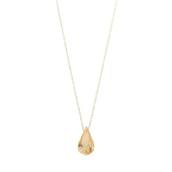 MoMuse Golden Shadow Helix Pendant