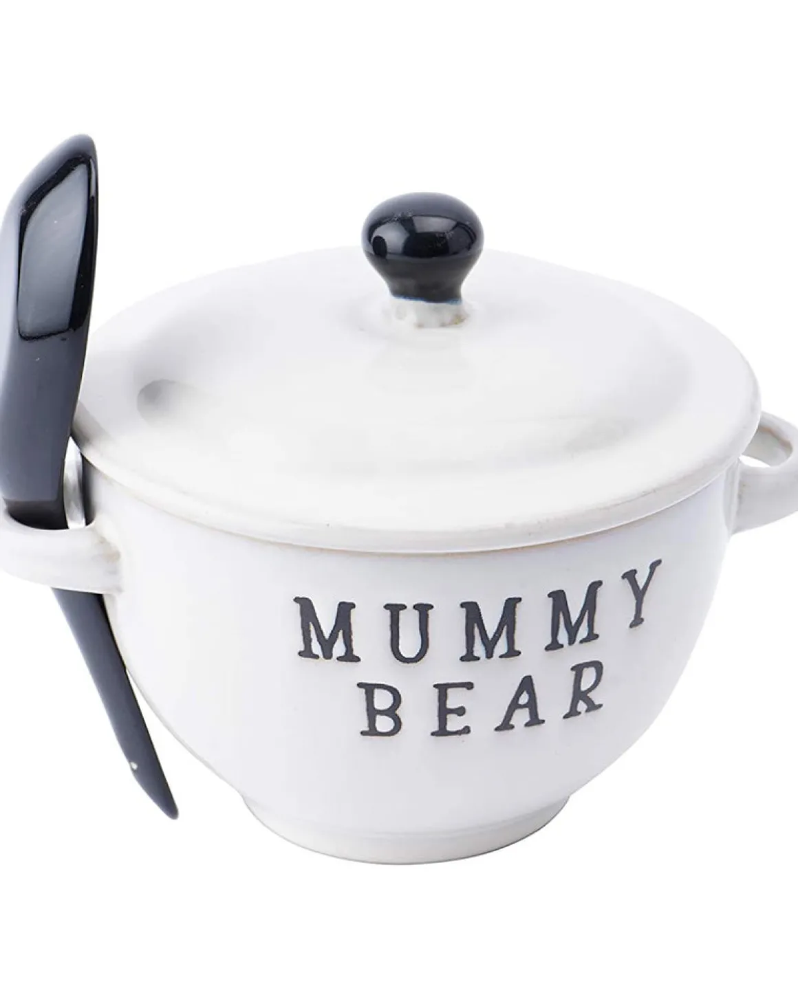 Mummy Bear Porridge Bowl With Spoon Set