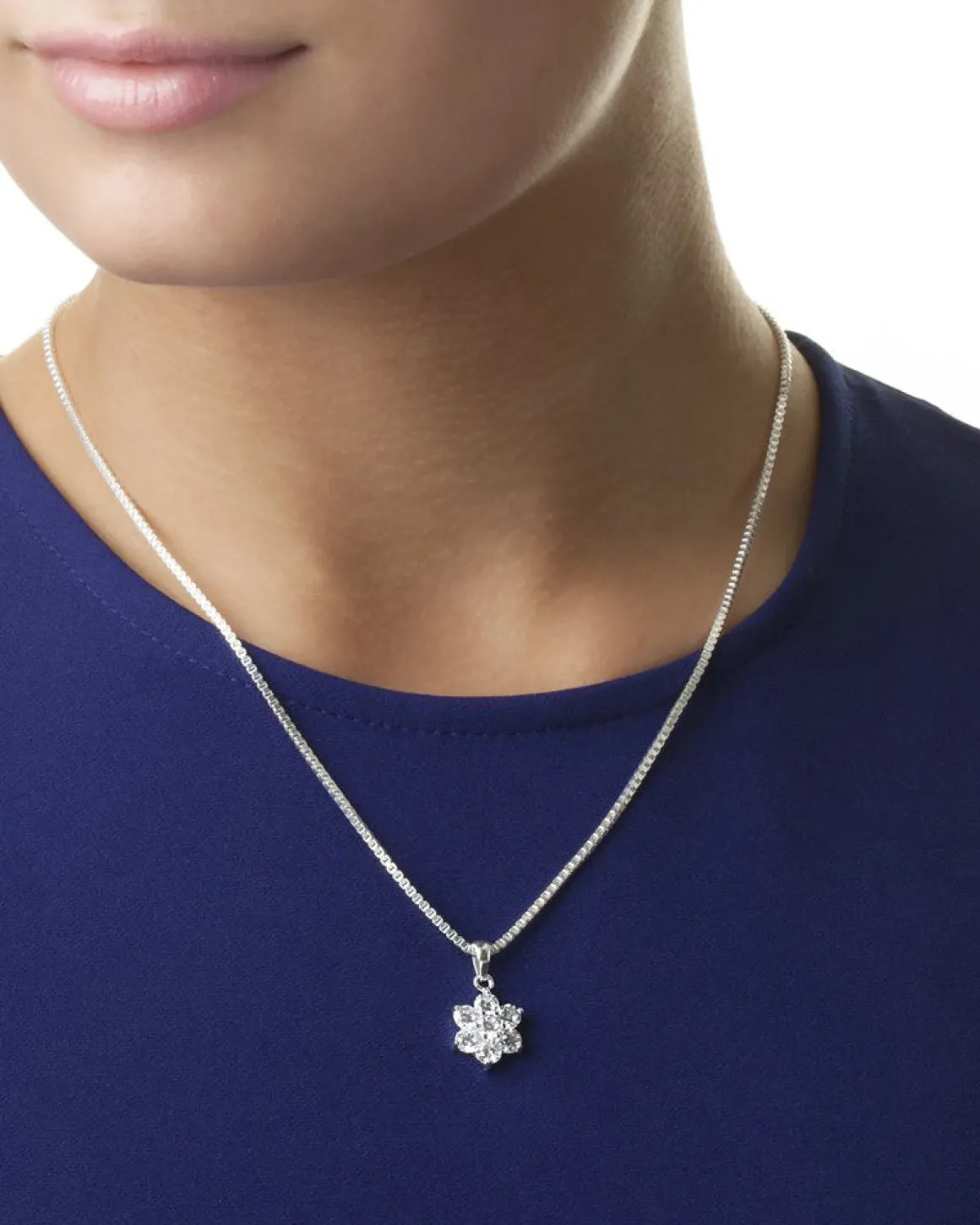 Newbridge Silverware | Floral Cup Pendant
