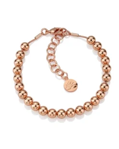 Newbridge Silverware | RG Sml Bead Bracelet