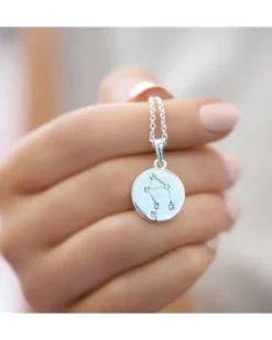 Newbridge Silverware | SP Zodiac Pendants ONE LIBRA
