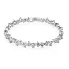 Newbridge Silverware Clear Stone Bracelet