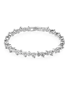 Newbridge Silverware Clear Stone Bracelet