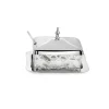 Newbridge Silverware Cut Glass Butter Dish