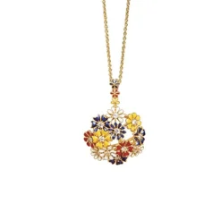 Newbridge Silverware Floral Cluster Pendant