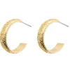 Newbridge Silverware Gold Plated Hoop Earrings