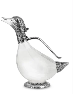 Newbridge Silverware Silver Plated Duck Wine Decanter