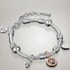 NewBridge SilverWare Silver Plated Charm Bracelet