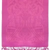 Patrick Francis | Celtic Wool Scarf | Magenta PInk