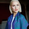 Patrick Francis Two-Tone Wool Scarf